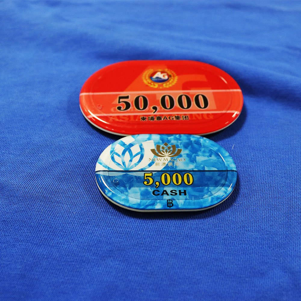 Custom 11.5gm 1000 Bulk Poker Chips Blank Non-denominated Poker Chips FOR Custom Cash Games