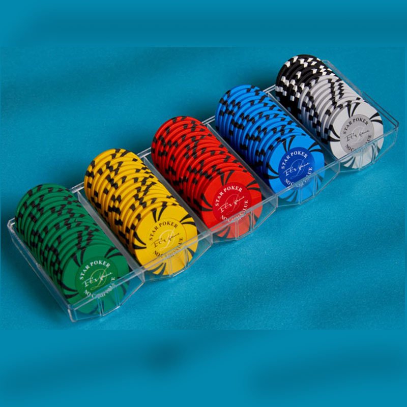 New Design Poker Token Custom Sticker Various Clay Poker Chips for choose