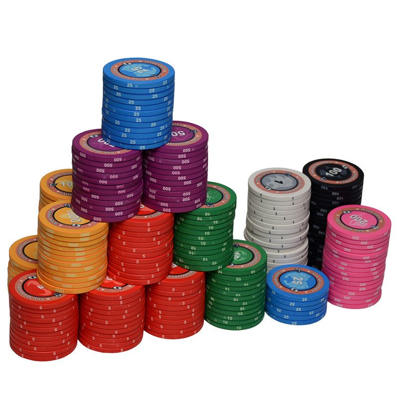 Ceramic Poker Chips For Sublimation High Quality Ceramic Chips Poker Wholesale Poker Chips