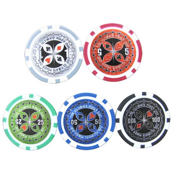 Clay poker chips Sticker logo three colors Casino Baccarat Texas Gambling products Acrylic ABS Iron Customize roulette