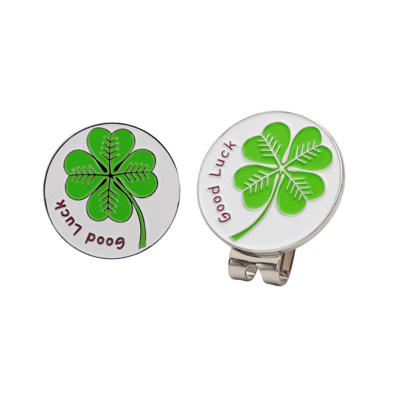 golf ball marker set stencils raised poker chip send rip necklace multifunctional clips to hat