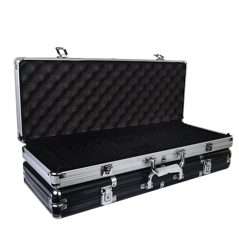 Clay Classic Casino custom various colors poker Chips Texas poker chips set with aluminum suitcase