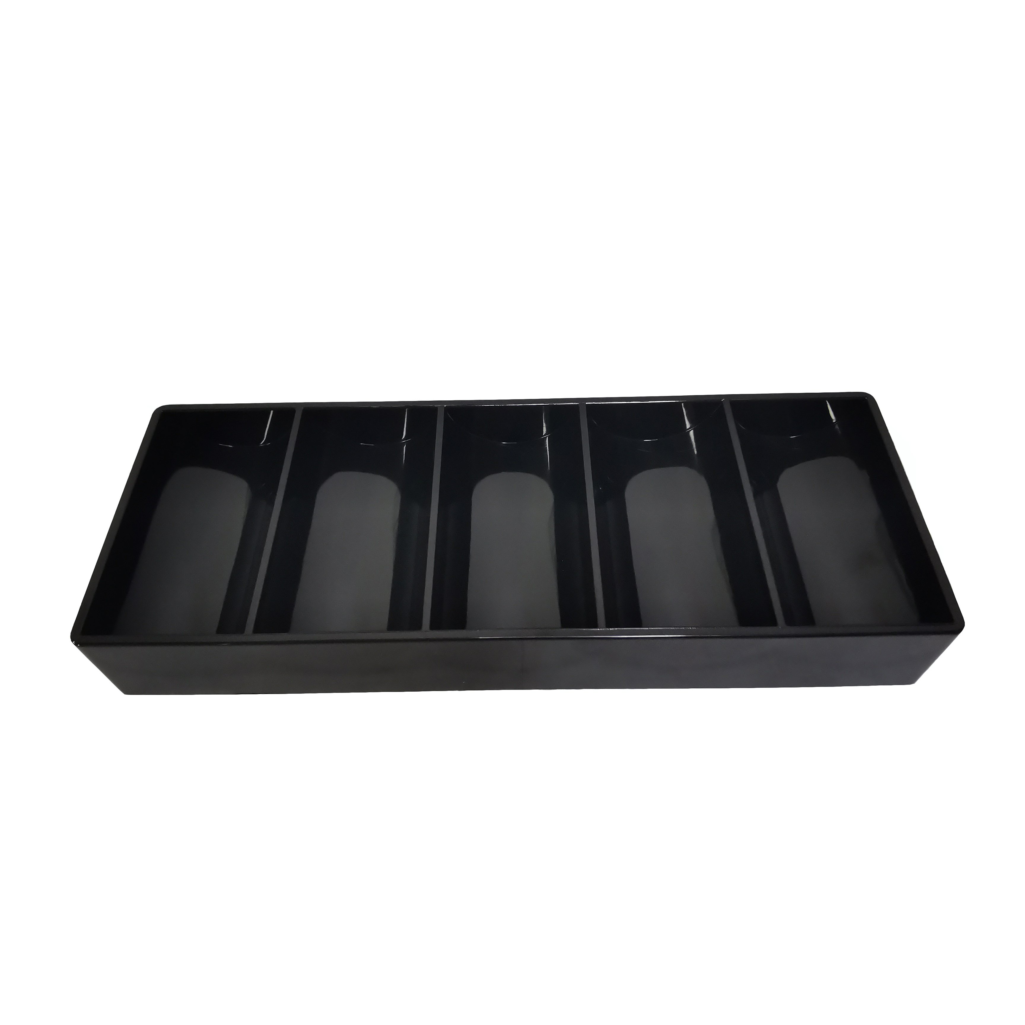 100pcs Acrylic poker chip tray to hold 100pcs 40mm poker chips case