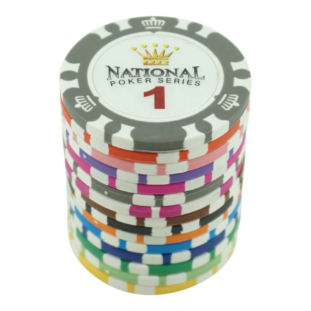 Poker Chips 14g With Various Designs and Colors Premium Two-tone Poker Clay Material Chip Set Wholesale