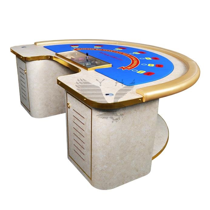 YH Luxury Blackjack Table De Poker Gamble Table De Casino Gaming Tables Casino Club Home Poker Room