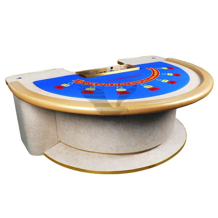 YH Luxury Blackjack Table De Poker Gamble Table De Casino Gaming Tables Casino Club Home Poker Room