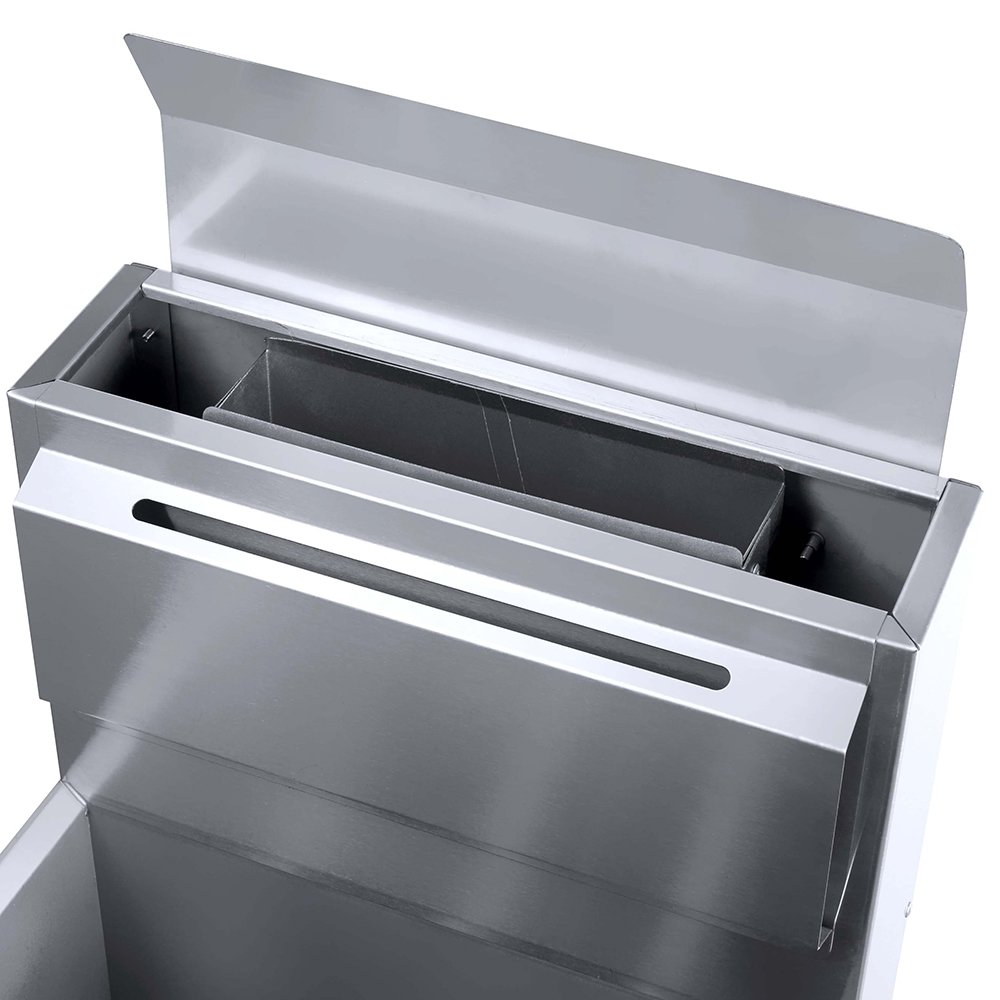 2022 Factory 1-Tank 2-basket Commercial Gas Deep Fryer Machine Customized Potato Chips Chicken Fryer Machine