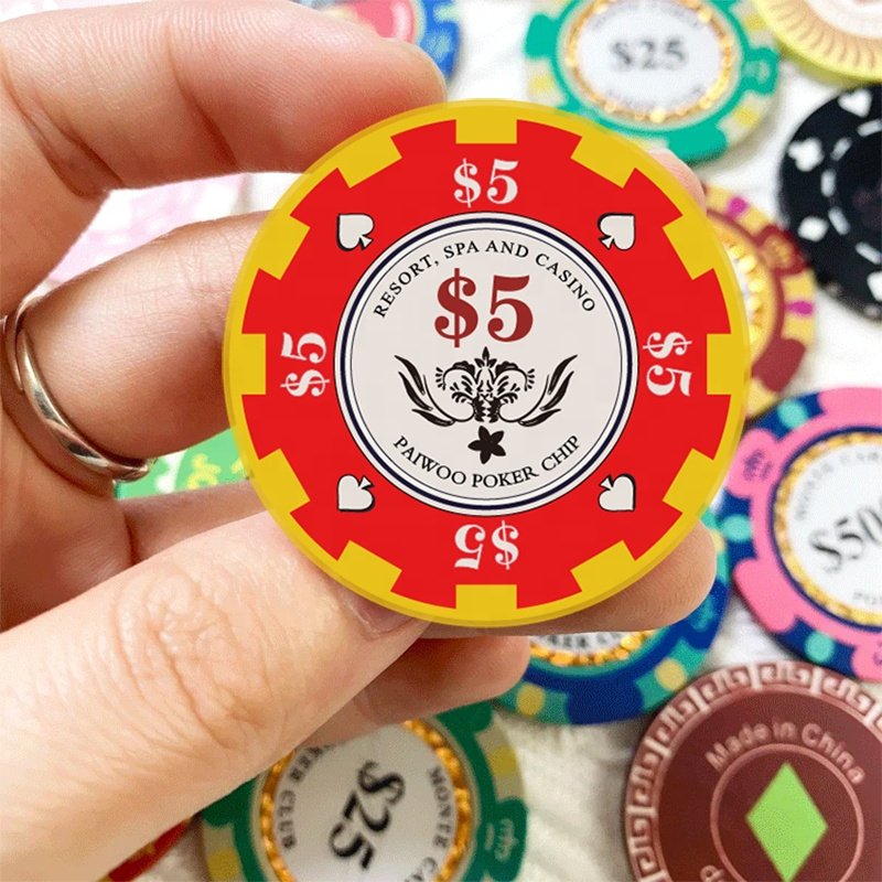 factory direct sales poker chip case 500pcs