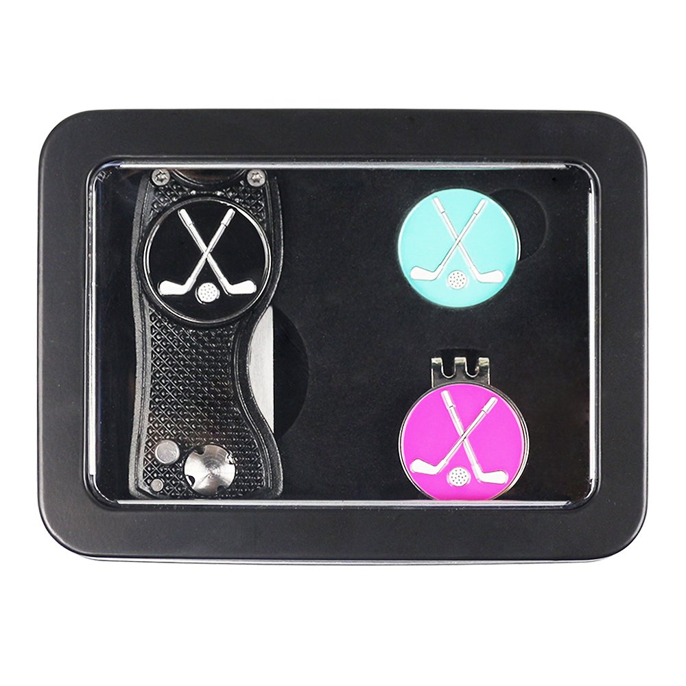 Golf Ball+tee Gift Sets Business Vip Custom Golf Gift Box