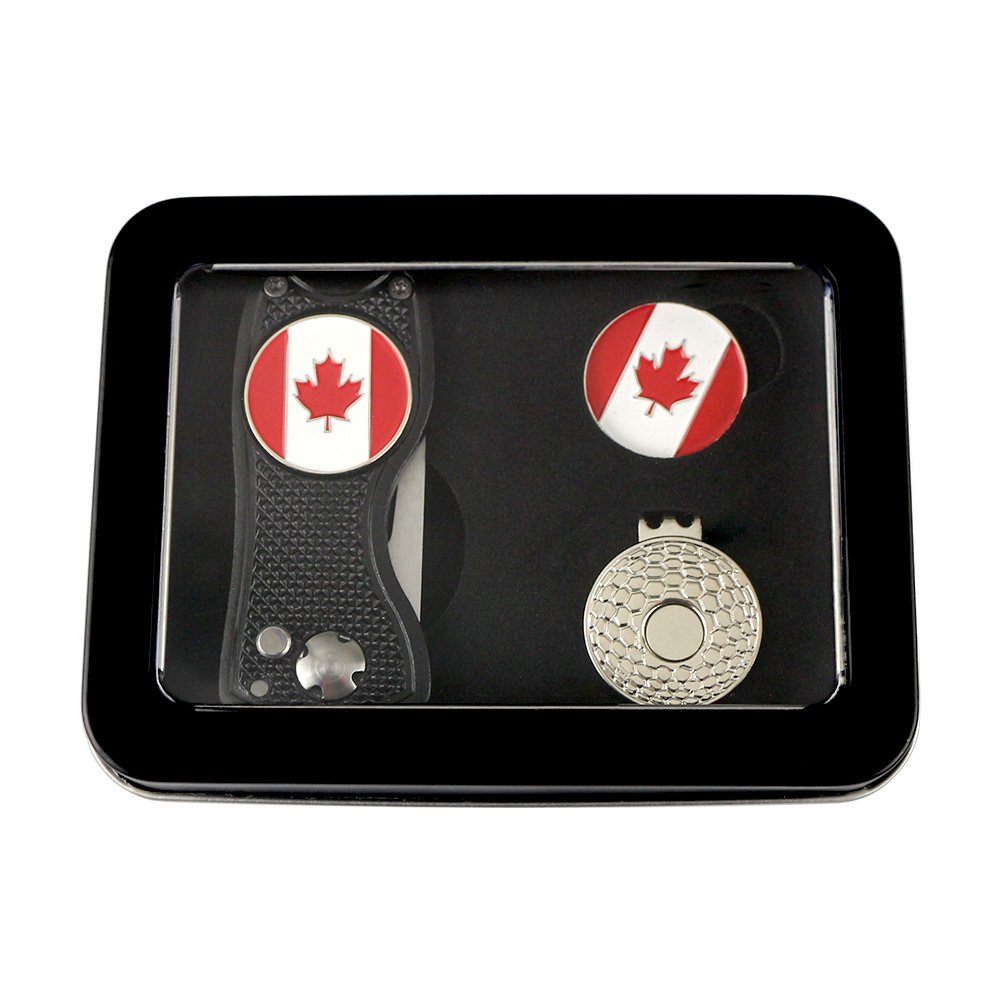 Golf Ball+tee Gift Sets Business Vip Custom Golf Gift Box