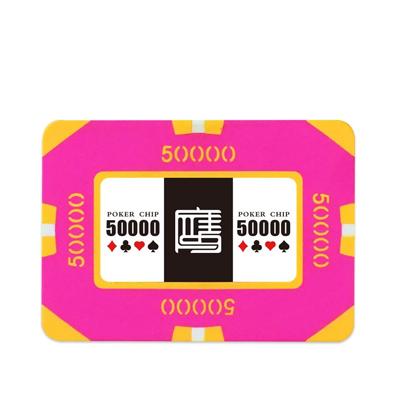 YH Casino Quality Nylon Material RFID Square Poker Chips With Your Own Logo