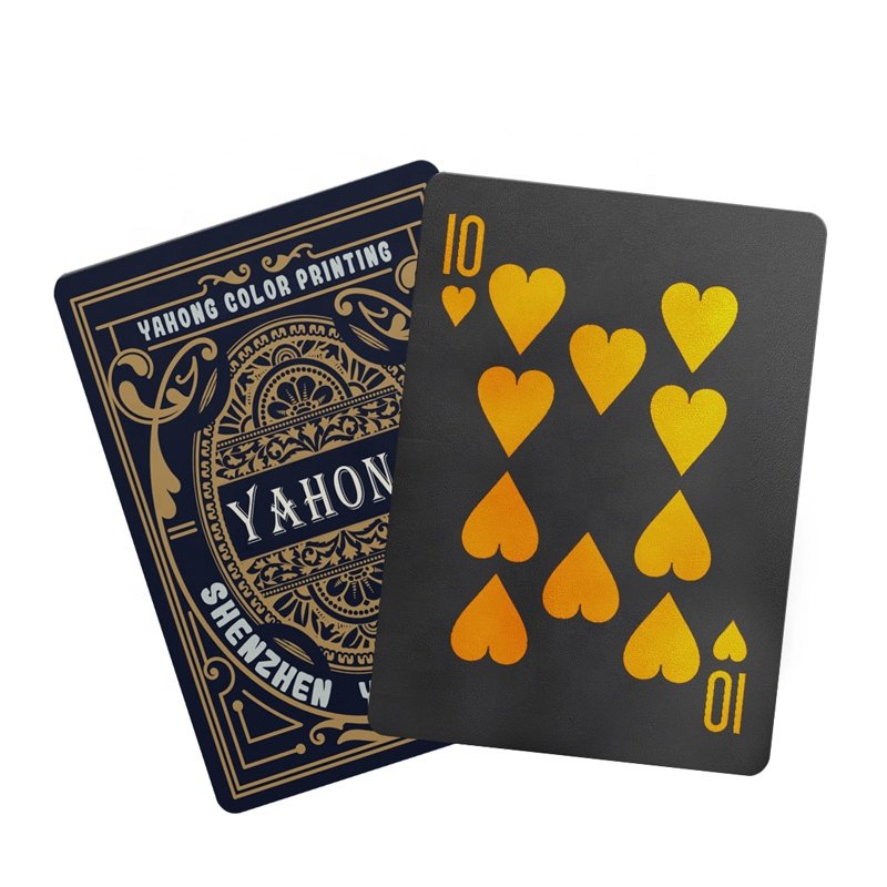Custom Entertainment 500 Pc Blue And Red Card Poker Chip Set Playing Card Game