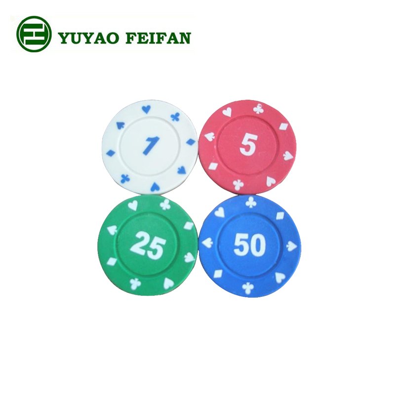Factory cheap plastic 4g poker chip