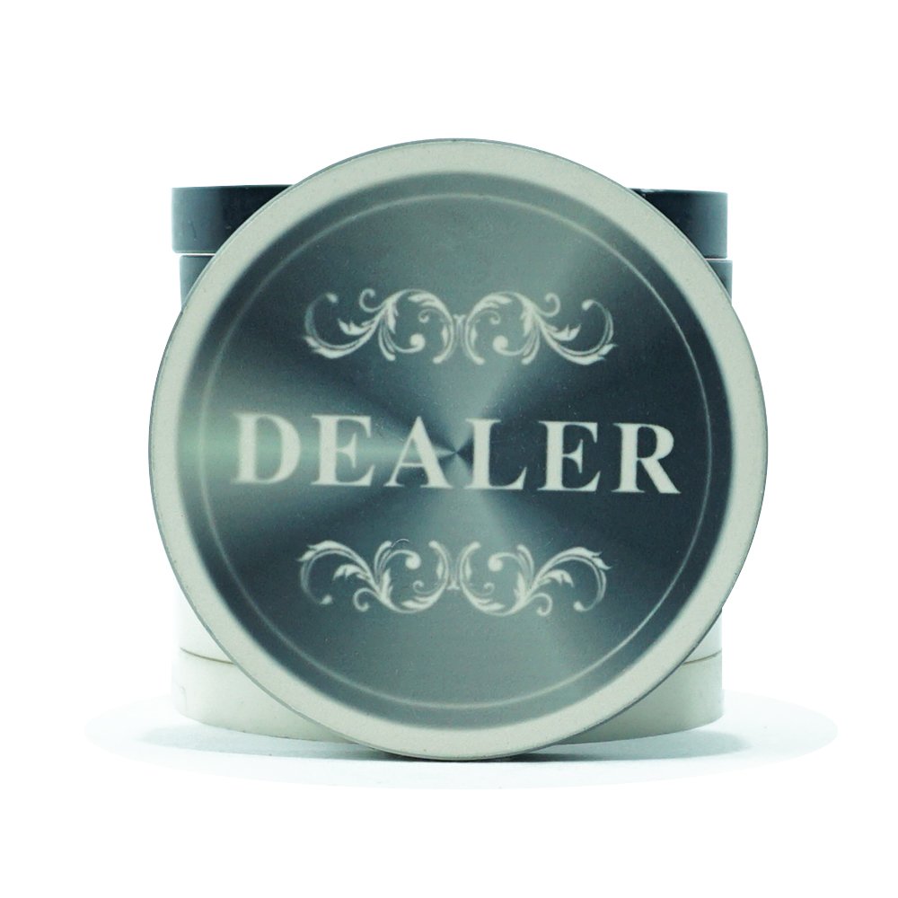 Free Design and Samples Best Customized Ceramic Poker Dealer Button 48.5mm*5.5mm of 26g