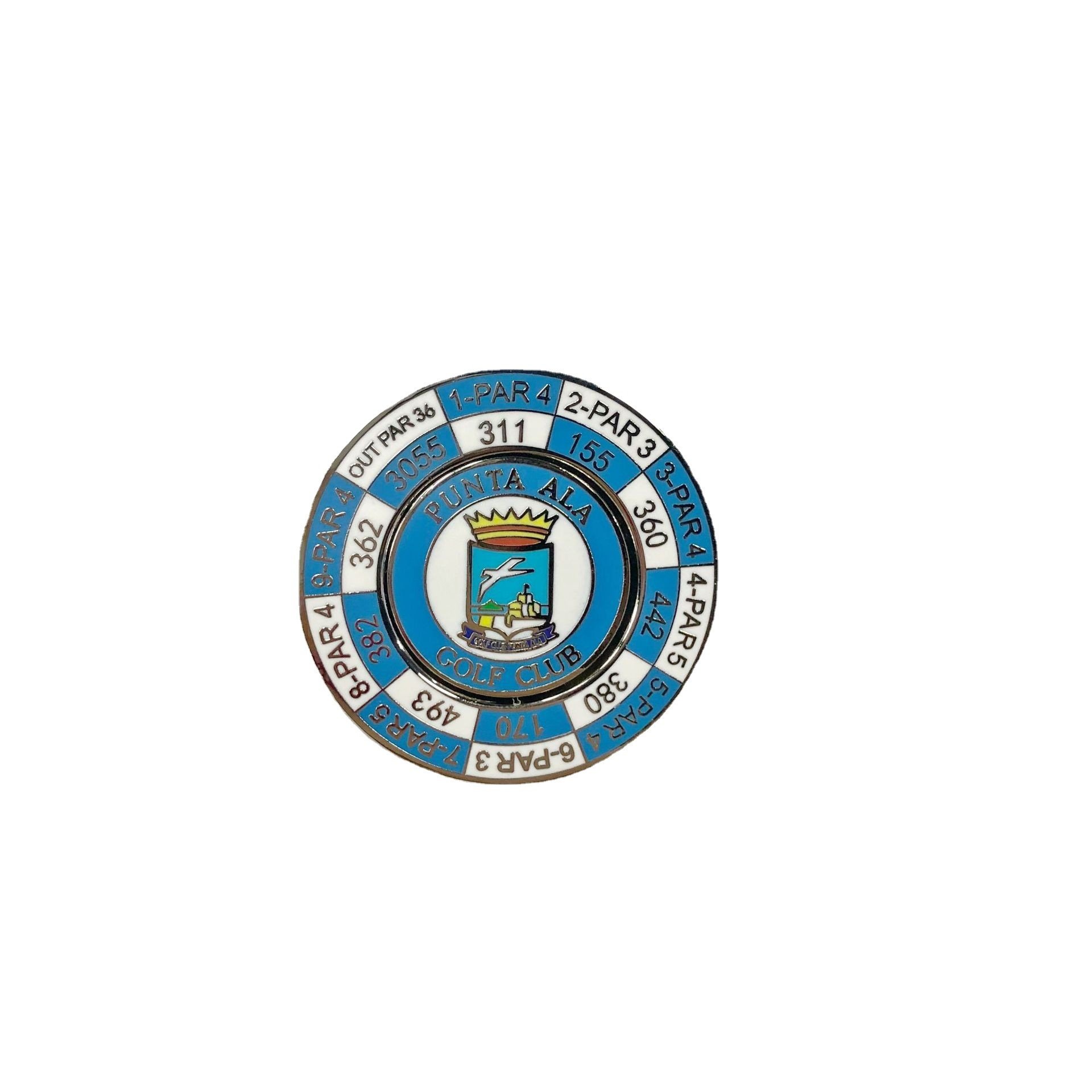 wholesale cute custom magnetic golf ball marker golf ball marker poker chip