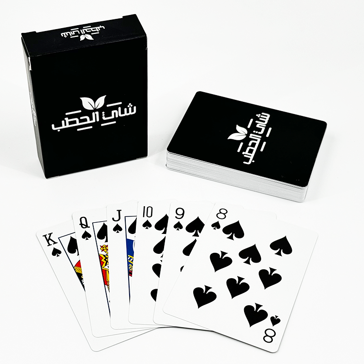 Free Sample Custom Design 100% PVC Plastic Waterproof Playing Cards Casino Classic Advertise Poker Playing Cards