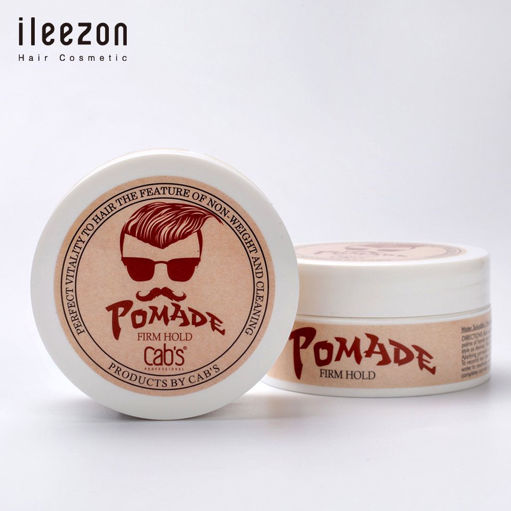 hot selling hair styling product 100% natural private label matte water soluble professional barber hair clay wax