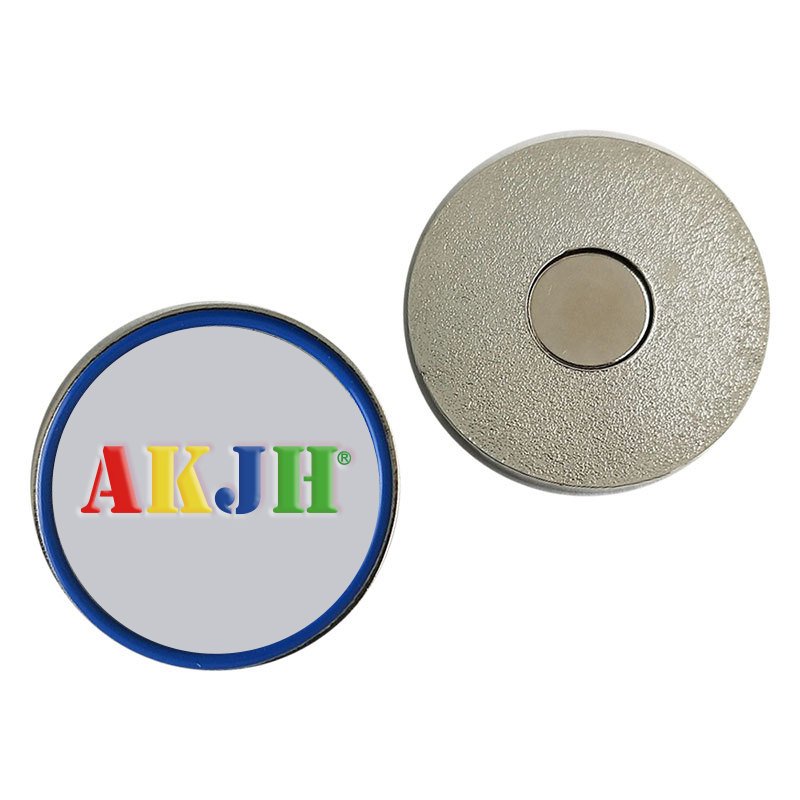 Wholesale Custom Ball Marker Golf Hat Clip Blank Metal Bulk Personalized Magnet Golf Ball Marker