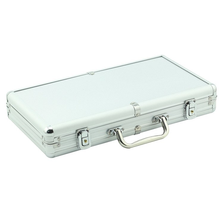 Hot Entertainment Gaming Sets Professional Casino Texas Hold'em Poker Chips Set 300 Chips With Aluminum Case