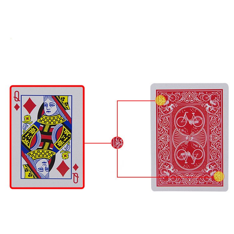 Bicycle Rider Back Playing Cards Standard Index Poker Cards Red And White Magic Props Show Cards Table Games
