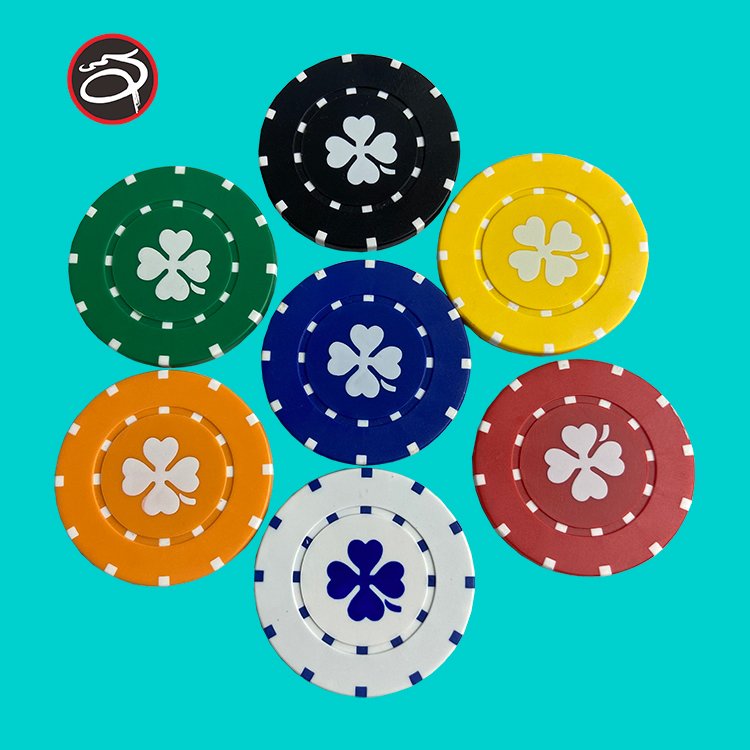 Luxury 12g ABS poker chips print logo used for roulette wheel as roulette chips