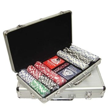 100-100 Ships Poker Set Aluminum Chip Set For Game Casino Poker Set Abs Clay Chips With Aluminum Suitcase
