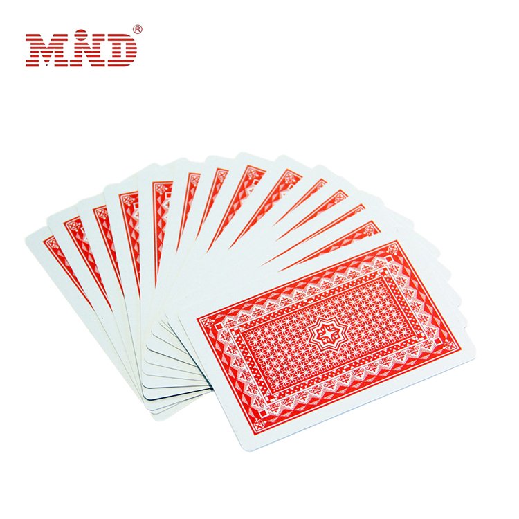 Customized RFID chip plastic playing cards board game poker cards
