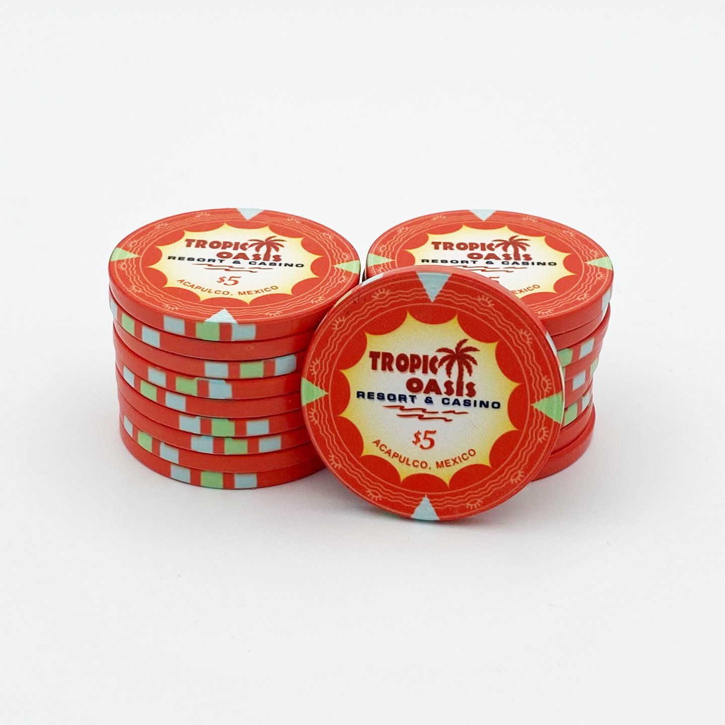 Fully customisable Professional Ceramic Material Poker Chips 10g and 40MM poker chips with customised design colour and logo