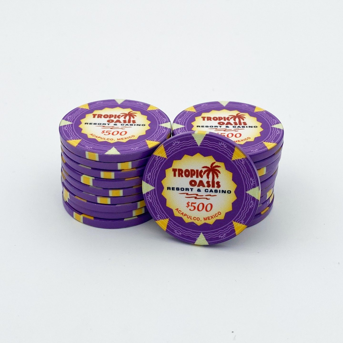 Fully customisable Professional Ceramic Material Poker Chips 10g and 40MM poker chips with customised design colour and logo