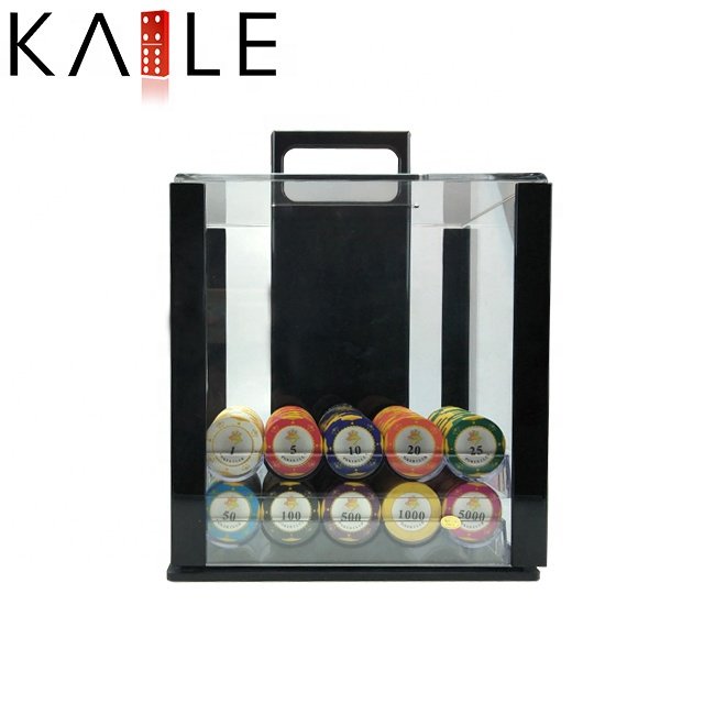1000pcs Top Quality Acrylic Poker Chip Tray
