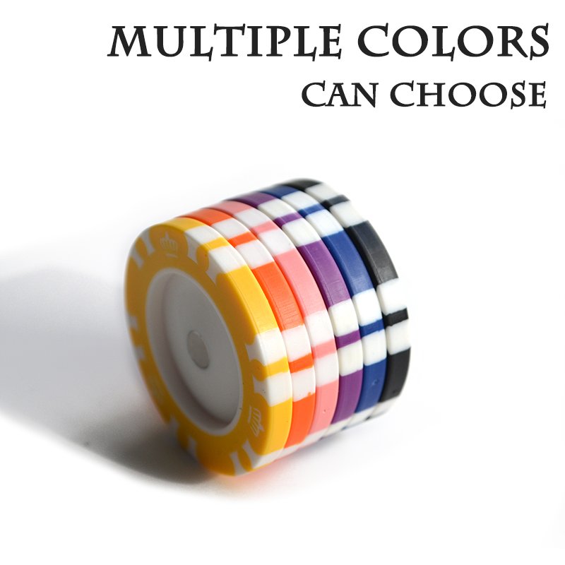 2024 new products Multi Color ABS Golf Magnetic Poker Chip Ball Marker Ceramic golf Accessories