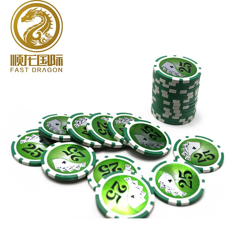 11.5g ABS Top-Quality Multi-colors 13.5g Clay Poker Chips Professional Custom Poker Chips