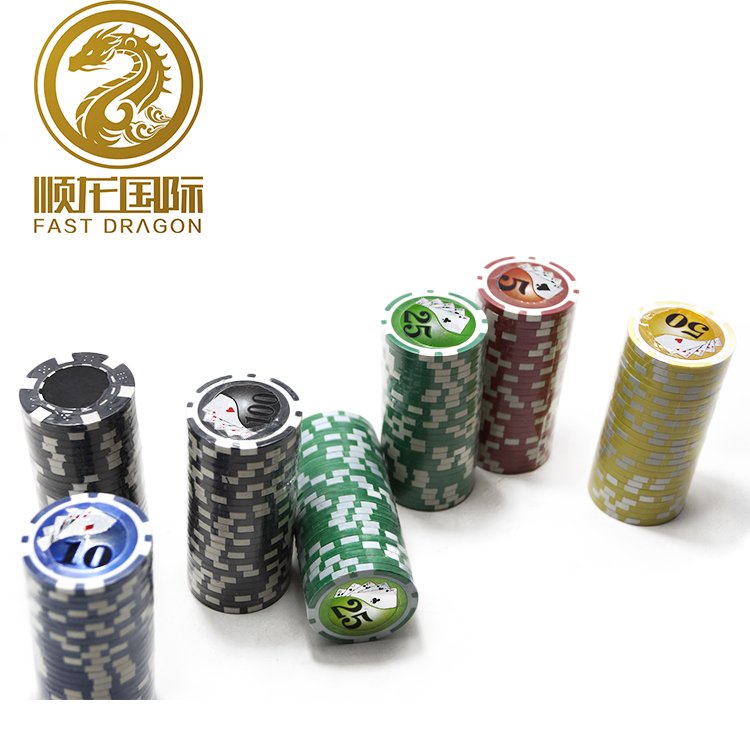 11.5g ABS Top-Quality Multi-colors 13.5g Clay Poker Chips Professional Custom Poker Chips