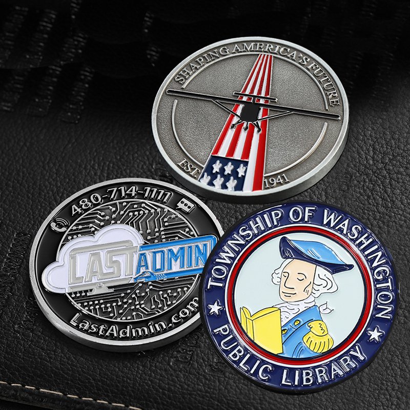 Manufacturers Metallic Stamping Zinc Alloy Custom Game Token Poker Chips Challenge Coin Commemorative Souvenir Coins