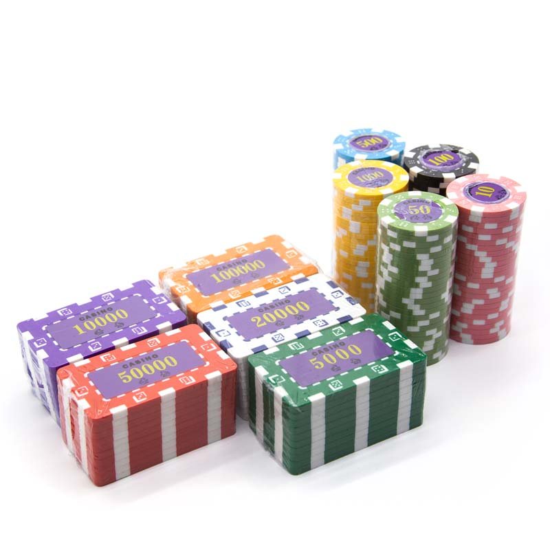 Fancy poker chip set Deluxe Poker Chip Game Set with luxury box gaming poker chip set