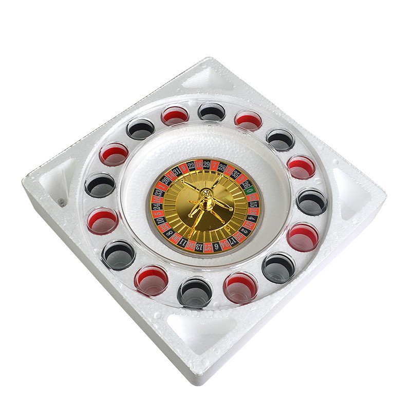 For 2-8 Players Night Bar games Casino Party Family Fun Game 16 Cups Roulette Drinking Game