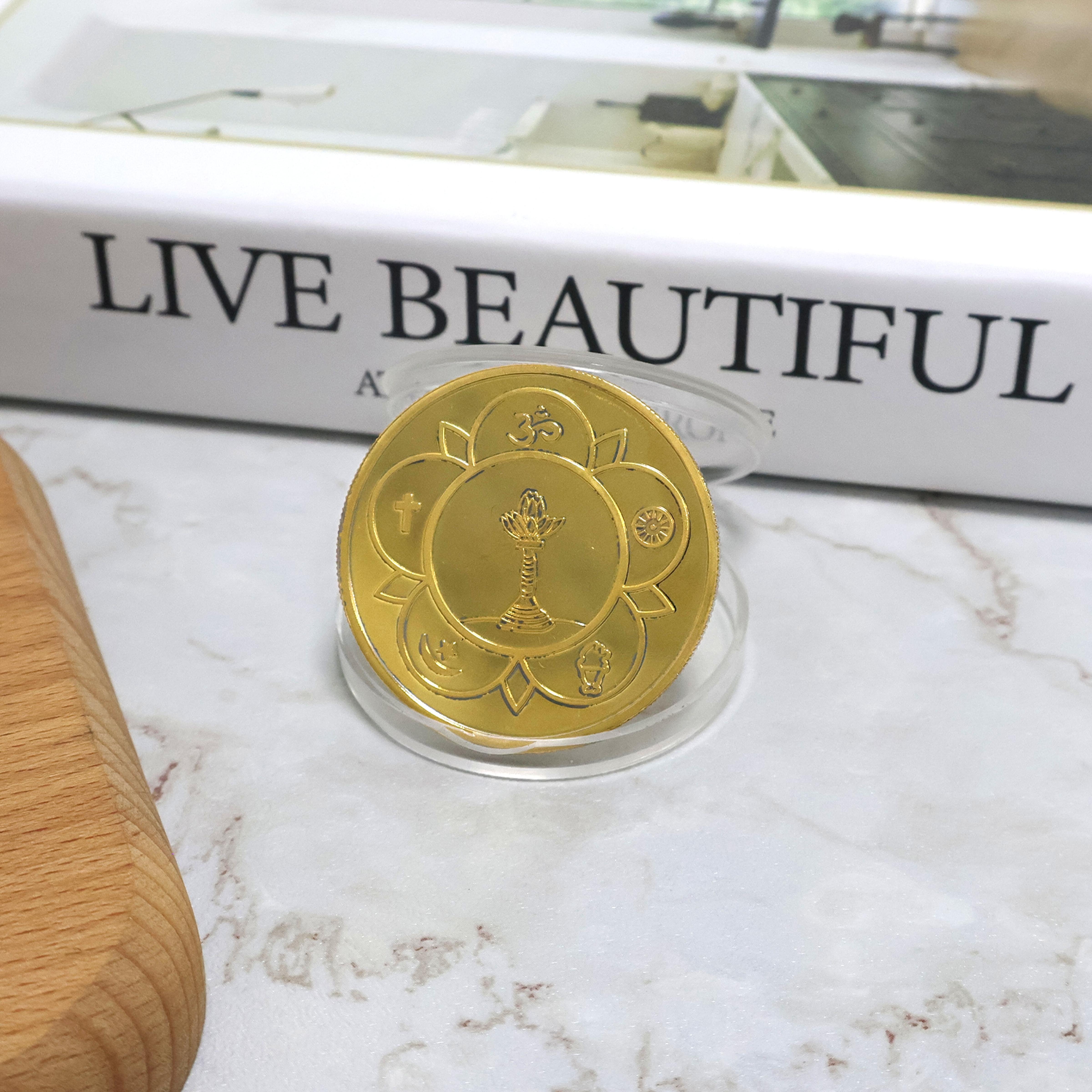 Sample Gold Silver Commemorative Coins Enamel Souvenir Zinc Alloy Metal Coin Custom 3D Brass Metal Engraved Challenge Coin