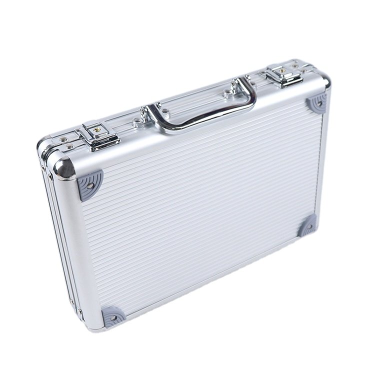 Custom OEM professional 200 poker chip set in aluminum briefcase