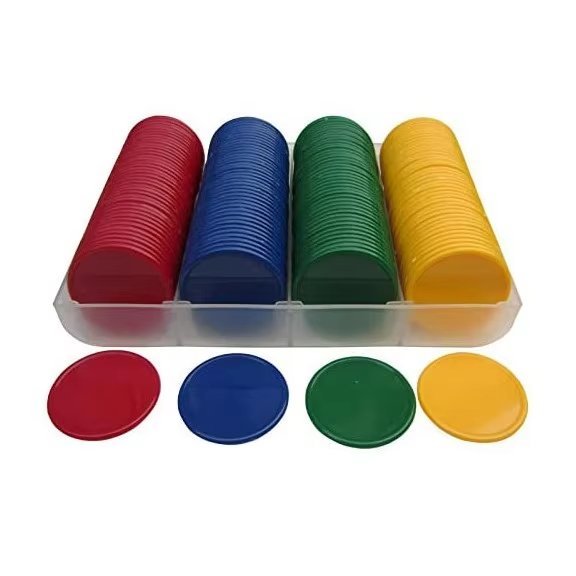 High Quality Plastic Poker Chips 14g Monte Carlo Style round Acrylic ABS Clay Poker Chip with Clay Pattern Bargaining Chip