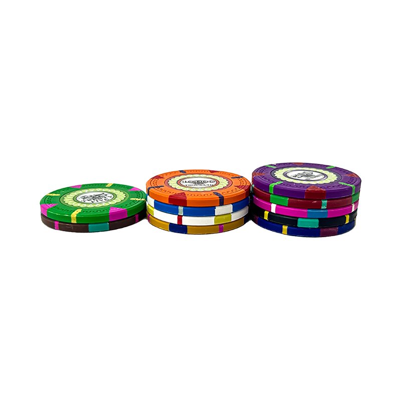 40mm Clay Poker Chips Coin Texas Hold'em Blackjack Poker table Casino Gambling Game Token