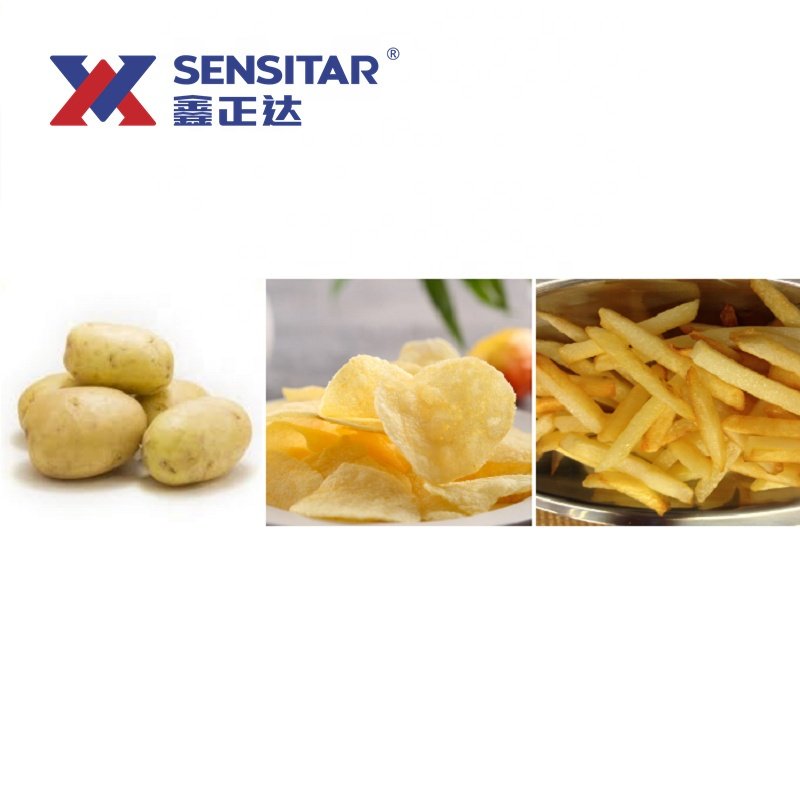 Excellent Quality Full Automatic Potato chips Production Line/fresh Potato chips Making Machine