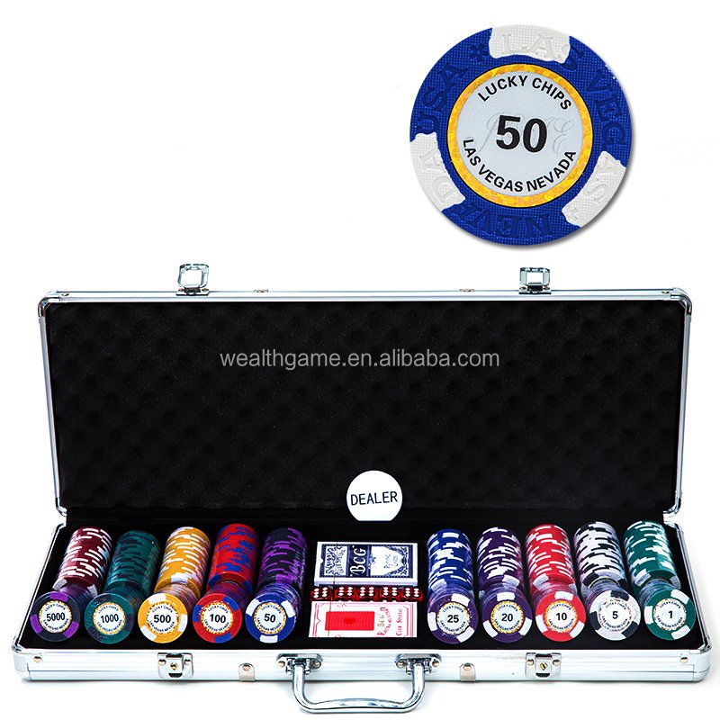500pcs 14g Nevada poker Chip set