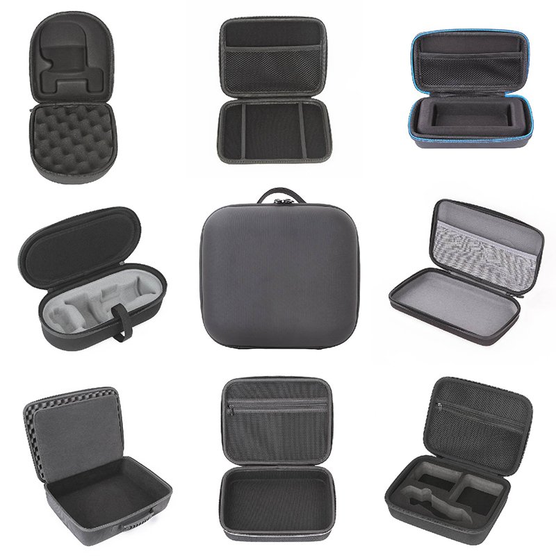 High Quality Small Cosmetic First Hearing Aid Electronic Chips Poker Tray Lightweight Hard Shell Coffee Machine Set Eva Case