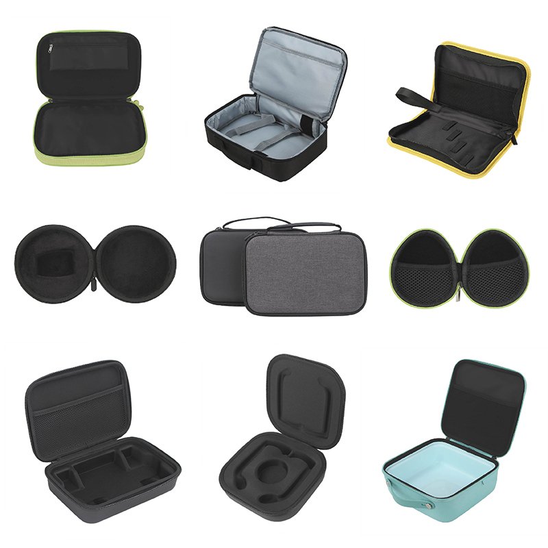 High Quality Small Cosmetic First Hearing Aid Electronic Chips Poker Tray Lightweight Hard Shell Coffee Machine Set Eva Case