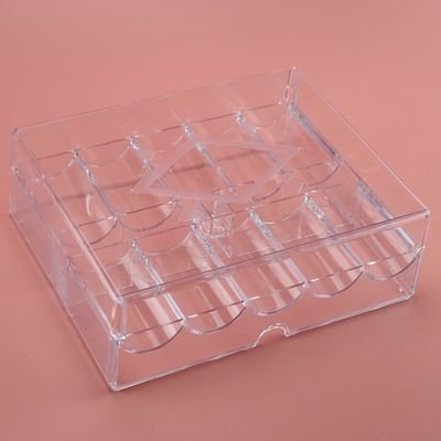 High quality custom thickened casino 200-piece poker chip box poker chip tray