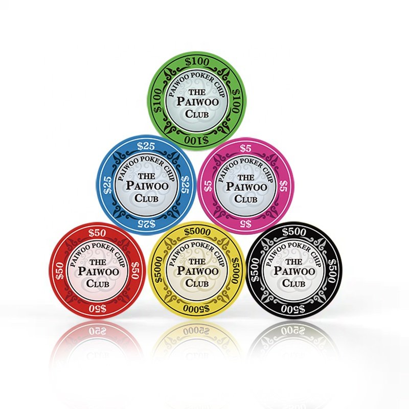 Premium Quality 300pcs Ceramic Poker Chips Set Professional Play Used in Casinos