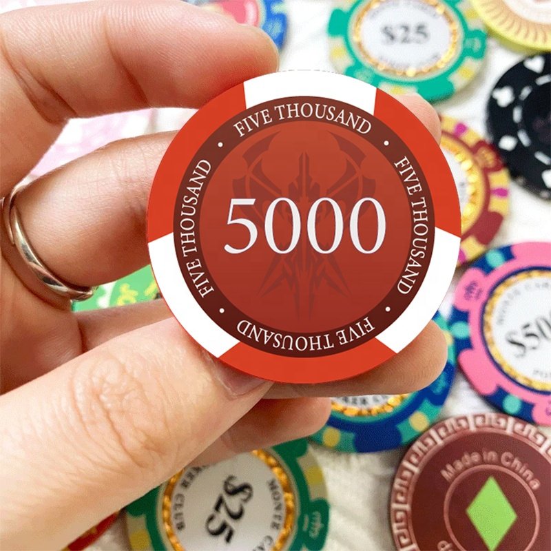 Premium Quality 300pcs Ceramic Poker Chips Set Professional Play Used in Casinos