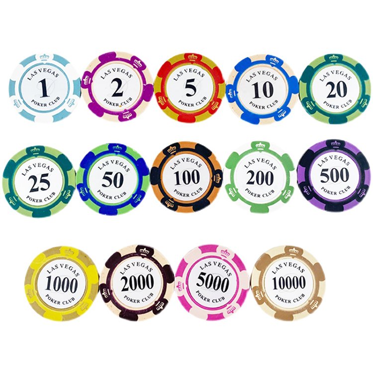 Custom Logo Clay Chip Manufacturers Wholesale Texas Poker Clay Chips