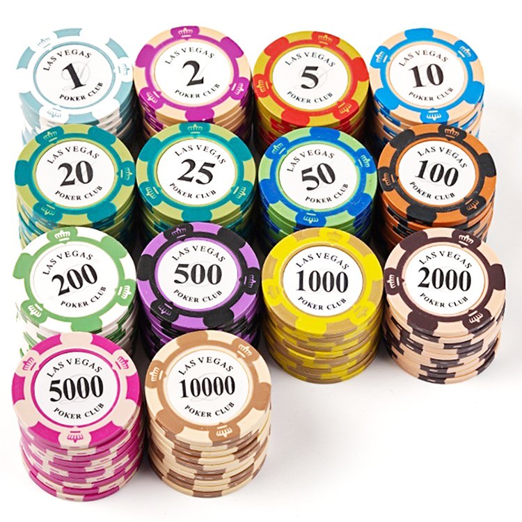 Custom Logo Clay Chip Manufacturers Wholesale Texas Poker Clay Chips