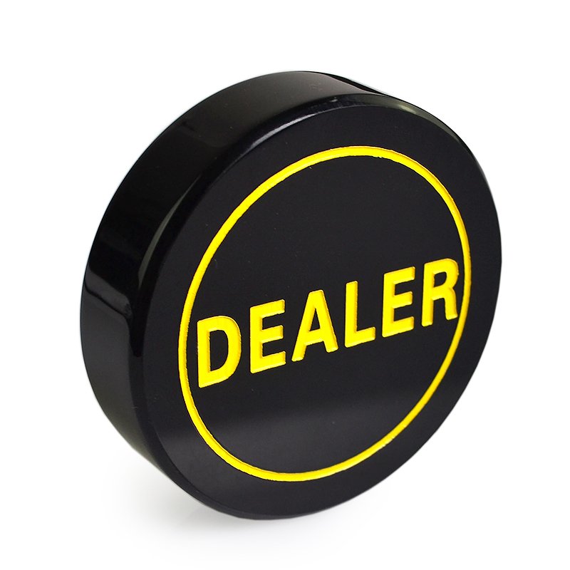 Custom ACRYLIC poker dealer button